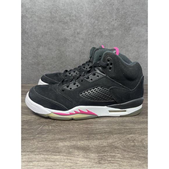 Air Jordan Retro Size GS Womens Pink Black White 440892